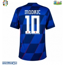 Kroatia Luka Modric #10 Bortedrakt EM 2024 Kortermet